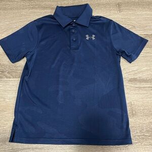 Like 🆕 Under Armour Youth Polo in Navy Blue, Size M